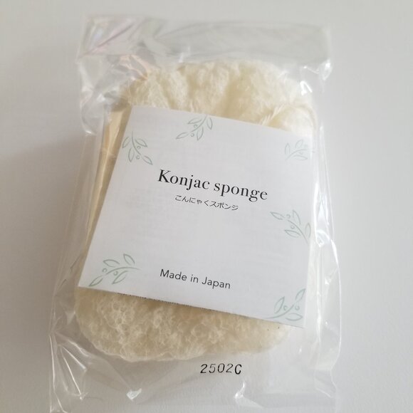 Konjac Sponge (Made in Japan) - Picture 1 of 2